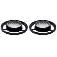 2X Drip Assist for Pour over Coffee Pourover Coffee Dripper Even Brewing Cone Filter with Precision Structure