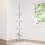 4 Tier Telescopic Bathroom Corner Shelf Rack Caddy Storage Bath Shower Organiser 7