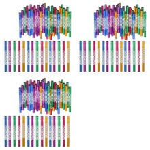 Lot de 450 Tubes de Carillon Éolien en Aluminium à Monter Soi-Même, 6 X 78 mm, Vides, pour Travaux Manuels, Décorations de Jardin Extérieur