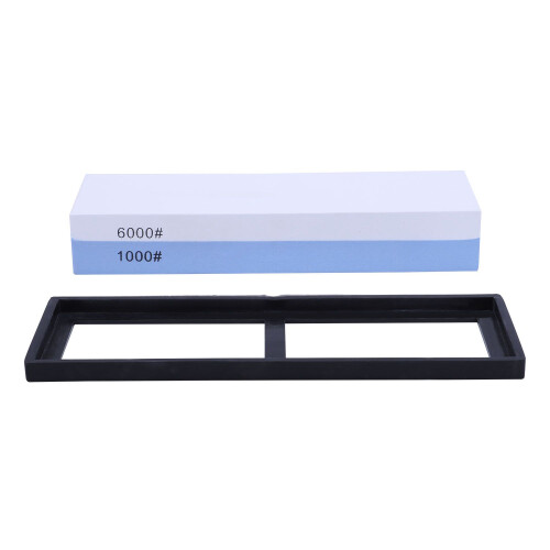 Sharpening Stone Knife Sharpener Double Sided Water Wet Whetstone Kitchen Tool 1000/6000 1