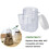 For  Blender Replacement Parts, 4937  Osterizer Blender Jar Accessory, Cup  Plastic Jars with Lids (5 Pack) 8