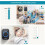 Wireless Doorbell Chime Waterproof Plugin Receiver Adjustable Volume 1000FT Kit 9