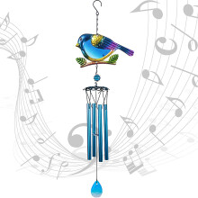 Wind Chimes Outdoor Indoor Decor Windchime, Mobile Romantic Bird Wind Chimes for Home Festival Garden Decoration