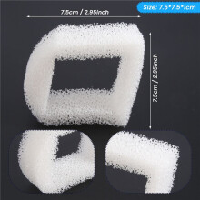 24Pcs Replacement Foam Filters for Cat and Dog Waterers, Pet Waterer Foam Pre-Filters, Compatible for Drinkwell