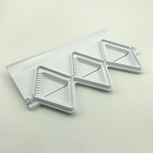 Kitchen Tools Dumplings Maker 3 Triangle Mould for Pierogies Press Samosa Ravioli Dumpling Pie Empanada Meatball Maker 2