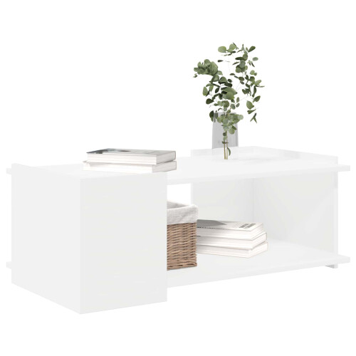 VidaXL vidaXL Coffee Table White 90 x 50 x 33 cm Engineered Wood 1