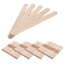 200 Pcs Sticks Ice Cream Sticks Wooden Sticks 114MM Length Treat Sticks Ice Sticks