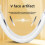 (Pink)Microcurrent Beauty Device For Face Jawline With Vshaped Design Vibrating Mode 4