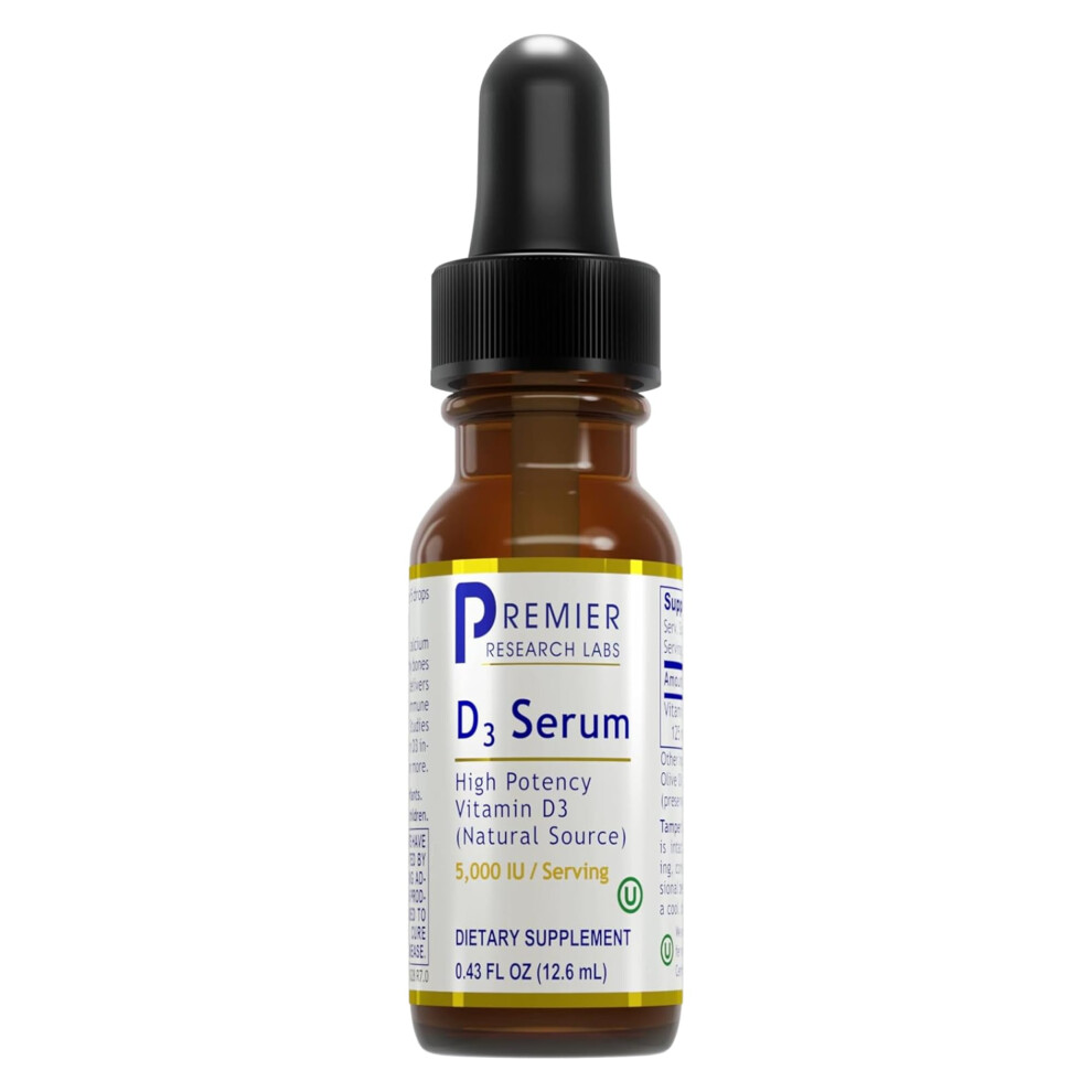 Premier Research Labs Vitamin D3 Serum 5000 Iu 0.43 Fl Oz