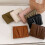 Women Small Compact Wallets Pu Leather Clutch Purses Card-3 11