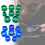 8 Piece Plastic Watch Gear Holder Set For Efficient Watch-Blue 11
