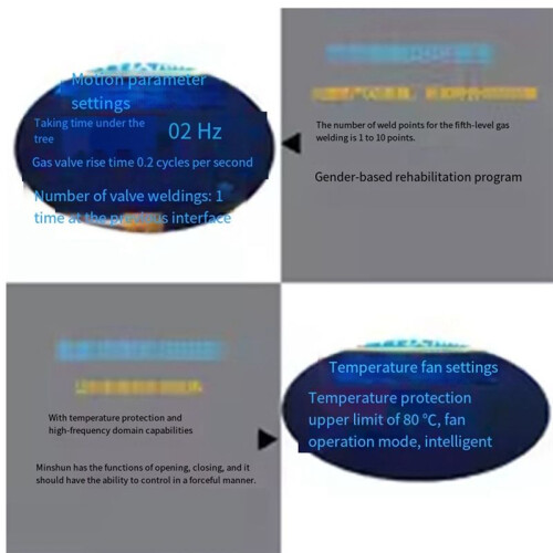 New 9-12V AC 12W NY-D08 Spot  Controller Pneumatic Color LCD Display Multi-Point Personalization 1
