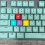 WASD Arrows Translucents Keycap Replacement for G813-WASD A 9