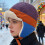 Warm Ear Flap Hat with Color Blocking Design Outdoor-Orange 8