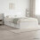 VidaXL vidaXL Headboard Cabinet with Storage White Engineered Wood 1