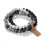 Vulkanstein-Perlenarmband-Set – Katzenaugen-Achat-Elastikarmband (3 Stück) 1