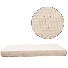 (Beige,1 Seater)Wasserdichte Sitze Dehnbar Sofa Sitzkissen Bezug Couch Schonbezüge Schoner