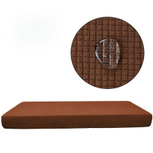 (Dark Brown,4 Seater)Wasserdichte Sitze Dehnbar Sofa Sitzkissen Bezug Couch Schonbezüge Schoner