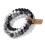 Vulkanstein-Perlenarmband-Set – Katzenaugen-Achat-Elastikarmband (3 Stück) 4