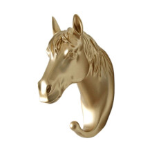 Wall Mounted Hooks Animal Rack Coat Caps Wall Hanger Horse Elephant Hooks Decorative Decor Bathroom Accessories B