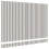 VidaXL vidaXL Awning Replacement Fabric Light Grey and White 4 x 3 m 4