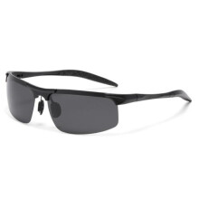 (blau) Aluminium Herren polarisierte photochrome Sonnenbrille UV400 Sportfahrbrille