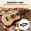 Guitar String Winder Cutter and Bridge Pin Puller 3 in 1 Guitar Tool for Repairing Restringing 5