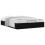 VidaXL vidaXL Ottoman Bed Frame Black Queen Size Fabric 4