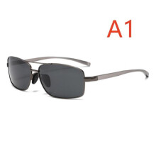 (DIN A4 gelb) Polarisierte Sonnenbrille Pilot UV400 Herren Fahrbrille