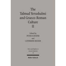 The Talmud Yerushalmi and GraecoRoman Culture II Hardcover Book