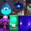 Wireless  LED Light Speaker Bulb RGB E27 12W Music Playing lamp Remote 9