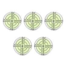 5 Stücke 32 X 7mm Acryl Bullauge Wasser Waage Blase Level Rund Niveau Blase Zubehör, GrÜN