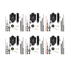 6 Set DIY Quartz Pendulum Clock Movement Mechanism with 12 Pairs of Hands Wall Quartz Clock Repair Tool Parts