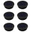 6 Pack  Solar Light Replacement Top for Outdoor Hanging Lanterns, More Powerful More  Efficient 1