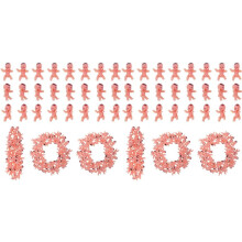 200PCS Plastic Babies Tiny Plastic Babies Small Baby King Cake Babies for Ice Cubes Baby Shower Game
