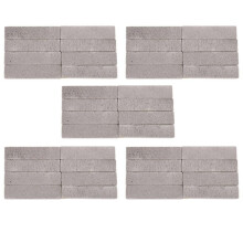 40 Pieces Pumice Stones for Cleaning Pumice Scouring Pad Grey Pumice Stick Cleaner for Removing Toilet Bowl Ring Bath