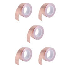 5X Copper Foil Tape 50mm X 30M for EMI Shielding Conductive Adhesive for Electrical Repairs,Snail Barrier Tape Guitar