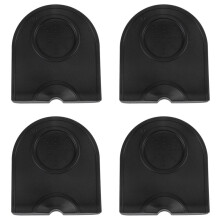 4X Manual Barista Coffee Espresso Latte Art Pen Tamper Holder Silicone Pad Mat Kitchen Accessories Black