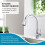Sensor Faucet Water Saving Device Non-Contact Faucet Kitchen Bathroom Automatic Inflatable Sensor Faucet 5