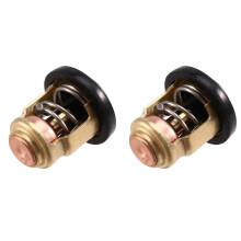 2X Termostato 66M-12411-00 per Motore Fuoribordo per 4 Tempi F 40 50 60 80 100 66M-12411-01 66M-12411