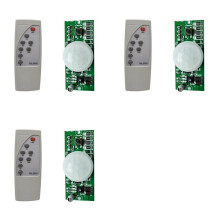 3X Circuito di Controllo per Lampioni Solari A Induzione PIR con Funzione di Controllo Remoto 3,2 V 3,7 V