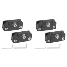 2X Supporto per Luci Auto, Supporto per Montaggio su Cofano, Barra di Lavoro per Luci A LED, Morsetto di Montaggio per SUV, Auto, Universale
