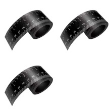 3 Righello Magnetico Flessibile da 100 cm con Nastro di Misurazione Magnetico In Pollici e Centimetri