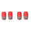 4 Pack 670nm Red Light Night Light for Sleep, with Dusk to Dawn Sensor, LED Night Light Plug Into Wall EU Plug 1