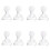 8 Pack Stick  Battery Operated Light Bulb, Closet Light Bulb, Self Adhesive Wall Mounted Light Fixture with Pull Chain 1