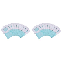 20PCS Dust Bag for 198744-5 Paper Filter for DCL182, CL107, CL072, CL102,BCL182 Vacuum Cleaner Accessories