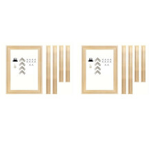 Confezione da 4 Barre di Legno per Tela DIY da 12x16 Pollici, Kit di Cornici per Tela - Facili da Montare, Kit di Cornici In Legno per Pittura A Olio