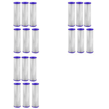 20 Pleated Sediment Filter Cartridge 10inch X 2.5inch Whole House Water Filter Replacement for WFPFC3002, 18-Pack