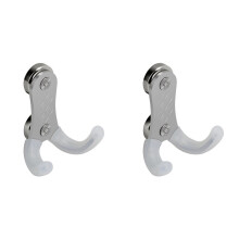 2X Magnetic Portafilter Holder for Metal Wall Surface, Espresso Accessories Organizer Tools Coffee Machine
