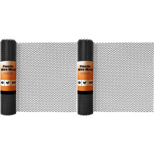 2X Plastic Chicken Wire Mesh-19.6 in X 10 Ft, Plastic Wire Mesh Fence,Cats&Poultry-Garden Netting & Animal Barrier